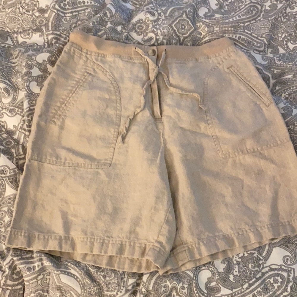 JJill linen shorts